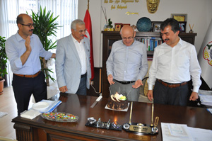 Belediye Başkanına Sürpriz Doğum günü