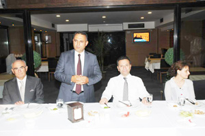 TUĞGENERAL EKİNCİDEN BAŞKAN YILMAZA VEDA ZİYARETİ