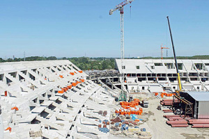 Yeni 19 Mayıs Stadyumu Hızla yükseliyor