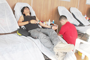 "Erkek kan bağışçı oranı yüzde 98 kadınlar ise yüzde 8"