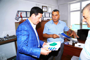 "ŞEHRİMİZDE EKONOMİK DEĞERLER ARTIYOR"