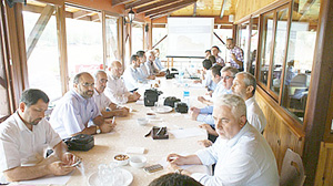 Müftüler Şahinkaya Kanyonuna hayran kaldı
