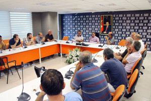 Tavuk Yetiştiricileri'nden Başkan Köktaş'a ziyaret