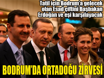 Bodrum'da Erdoğan-Esad buluşması...