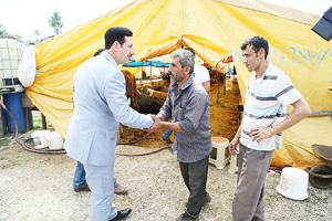 BAŞKAN TOK KURBAN PAZARINI GEZDİ