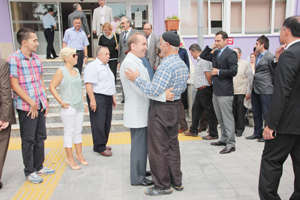 Kaymakam Katırcı Bafra'ya veda etti