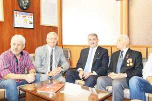 KÖKTAŞ'TAN GAZİLERE ZİYARET