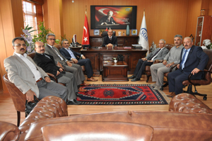 Ünalandan Sosyal Güvenlik Kurumu'na ziyaret