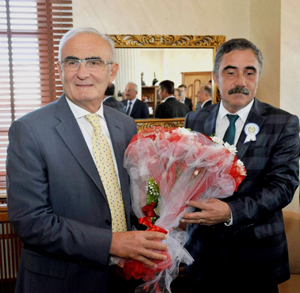 BAŞKAN YILMAZA AHİLİK HAFTASI ZİYARETİ