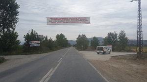 Dedeli'nin yolları betonla kaplandı