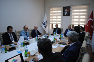 VALİ ŞAHİN OKA TOPLANTISINA KATILDI