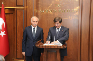 BAŞBAKANDAN VALİ ZİYARETİ