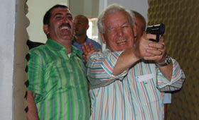 Başkanların neşesi yerinde