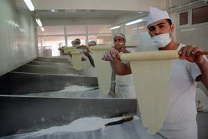 Gaziantepli baklavacıların 'tatlı' mesaisi başladı