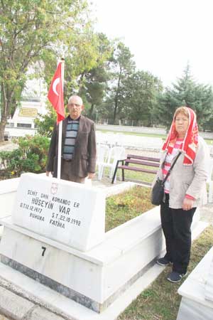 Bafralı şehit ailesinden seyehat kartları için teşekkür