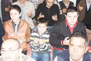 Bafrada bayram namazı