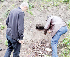 İHBAR ÜZERİNE KAZI YAPILDI