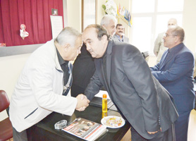 MHP Havza İlçe Başkanlığı'nda bayramlaşma töreni düzenlendi