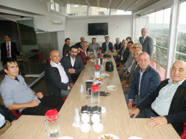 MAKİNA MÜHENDİSLERİ ODASIDA  BAYRAMLAŞMA