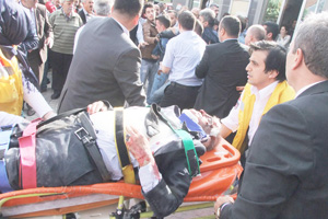 Bafra Belediyesi önünde kaza: 1 ölü