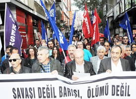 SAMSUN VE ÇORUMDA IŞİD PROTESTOSU