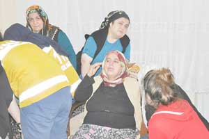 Amasyalı şehit başkomiserin baba evine ateş düştü