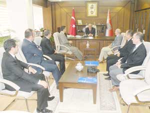 MMODAN EMNİYET MÜDÜRÜNE ZİYARET