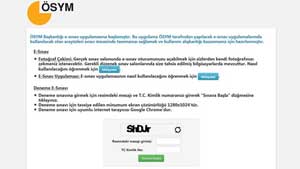 e-YDSye girecek adaylara deneme sınavı