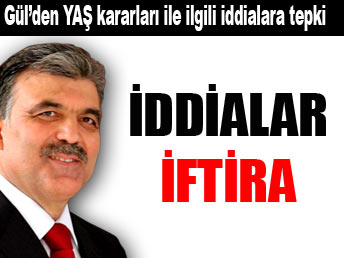 Cumhurbaşkanlığı: İddialar iftira..