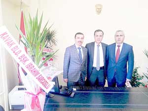 Vali Yardımcısı Kurt'u Kavak'a davet ettik.