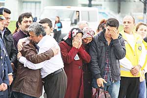 Şehit Nejdet Aydoğdunun naaşı helikopterle memlektine gönderildi