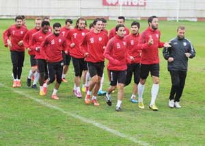 SAMSUNSPOR TAKTİK ÇALIŞTI...