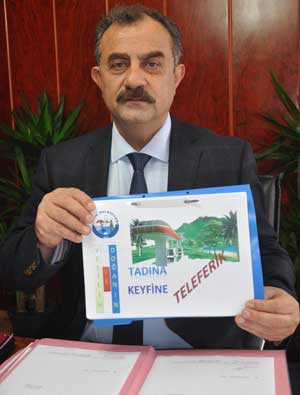 AKDAĞ KAYAK MERKEZİNE 84 MİLYONLUK TELEFERİK PROJESİ