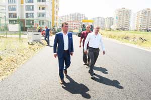 Atakum Belediyesinden asfalt seferberliği.