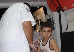 Bulvarda talihsiz kaza