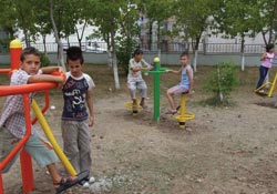 Çocukların fitness keyfi