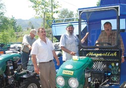 Çiftçilerin patpat sevinci