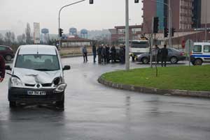 Ereğli'de kaza: 2 yaralı