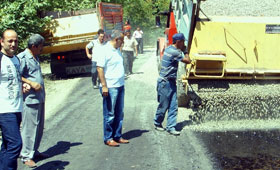 Ayancık'ta KÖYDES çalışmaları