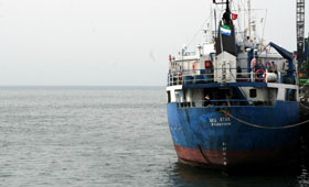 Samsun'da liman faaliiyetleri