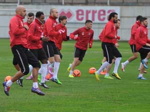 SAMSUNSPOR TAKTİK ÇALIŞTI