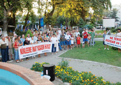 Nükleer karşıtları Sinop'ta