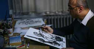 RoboCop Türk sanatçının çizgisiyle hayat buldu