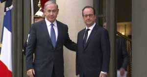 'Hollande: Sen gelme Netanyahu'