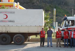 Türk Kızılayı Gürcistan'da