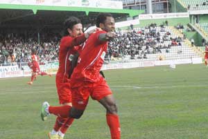 GİRESUNSPOR-SAMSUNSPOR:0-4