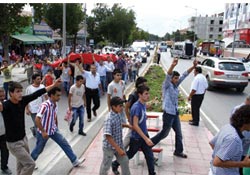 Erzincan'da teröre lanet