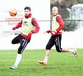 SAMSUNSPOR'DA HAZIRLIK SÜRÜYOR