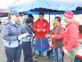 Atakum’da dilenci mücadelesi