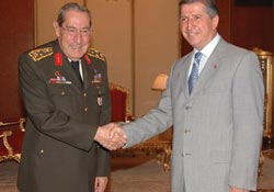 Toptan'a veda ziyareti